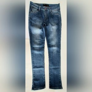 Ladies Size 29 HARA Slim Skinny High Waist Medium Wash Stretch Jeans